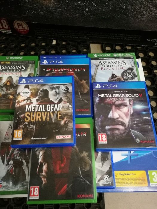 Assassin Black Flag Unity Syndicate Rogue Metal Gear Order LuBWymiana