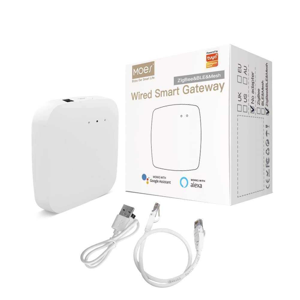 Bramka przewodowa Hub Koncentrator Tuya Smart ZigBee z BLE Wi-Fi