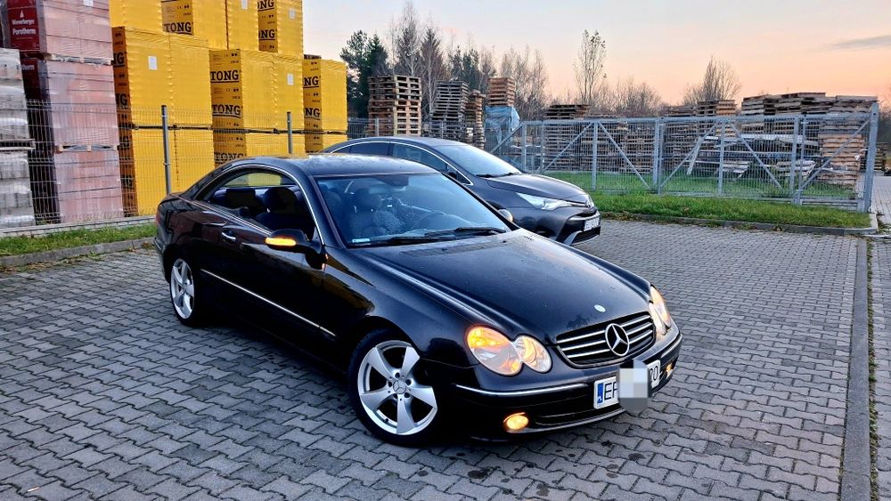 Mercedes Clk 200 Kompressor Automat 163Hp W Pełni Sprawny Alufelgi R17