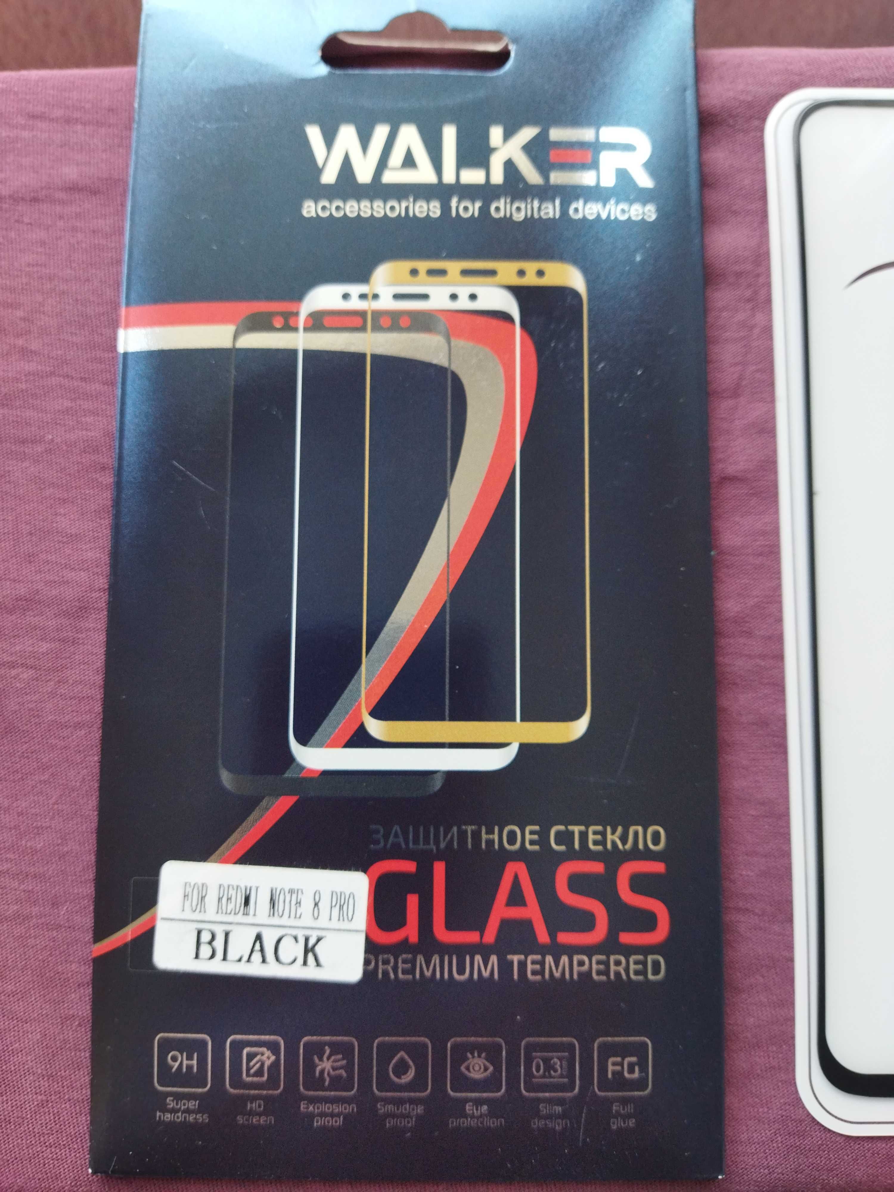 Защитное стекло Walker модель Redmi NOTE 8 PRO