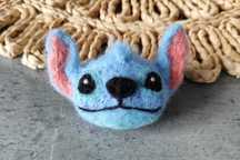 Brelok zawieszka handmade Stich