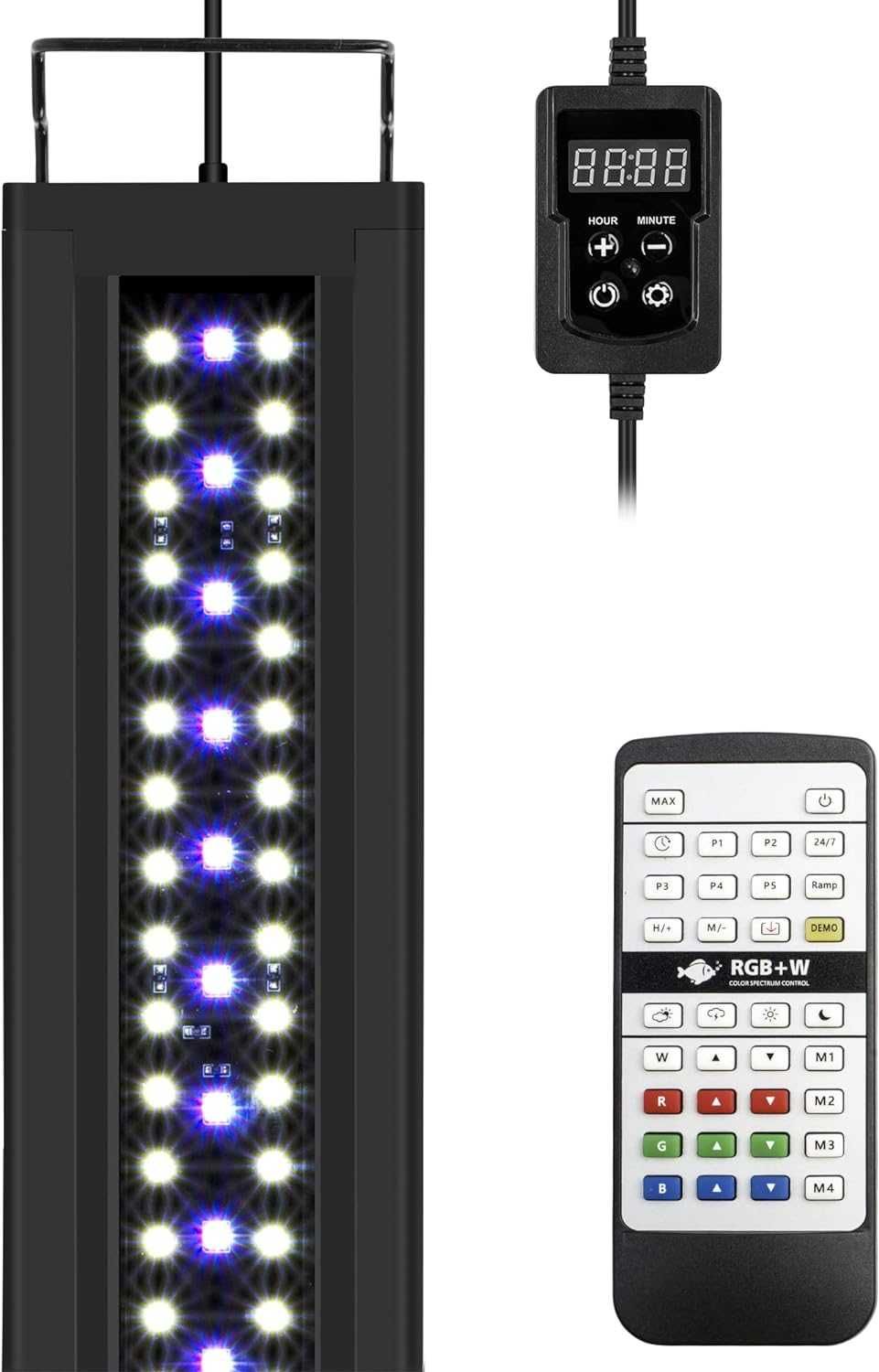 Lampa do akwarium NICREW RGB+W 24/7  60-70cm LED Sterownik