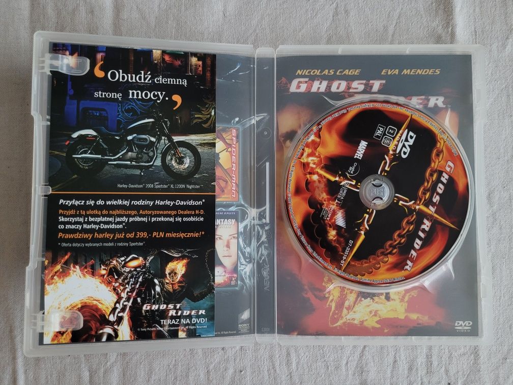Ghost Rider film DVD Nicolas Cage Eva Mendes