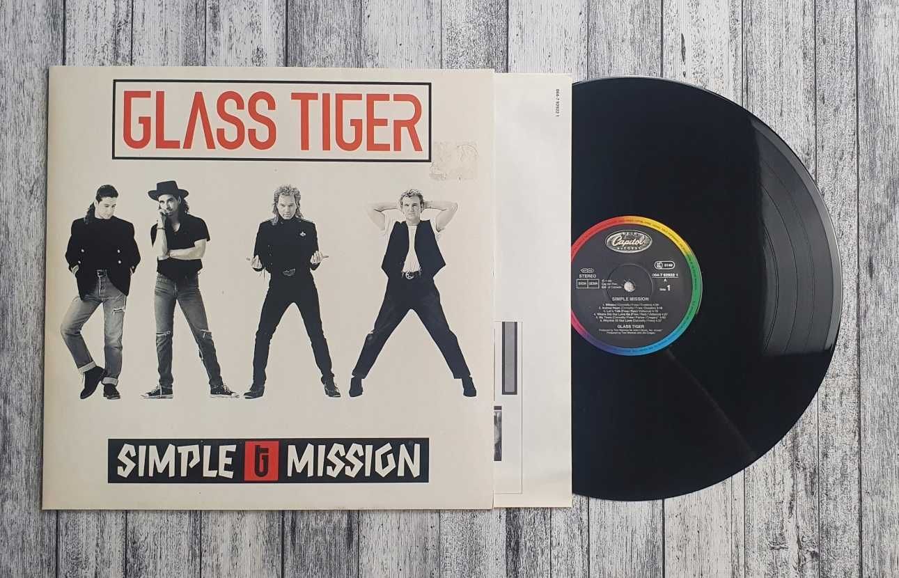 Glass Tiger Simple Mission LP 12