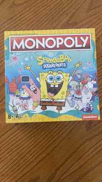 Monopoly spongebob gra planszowa hasbro english