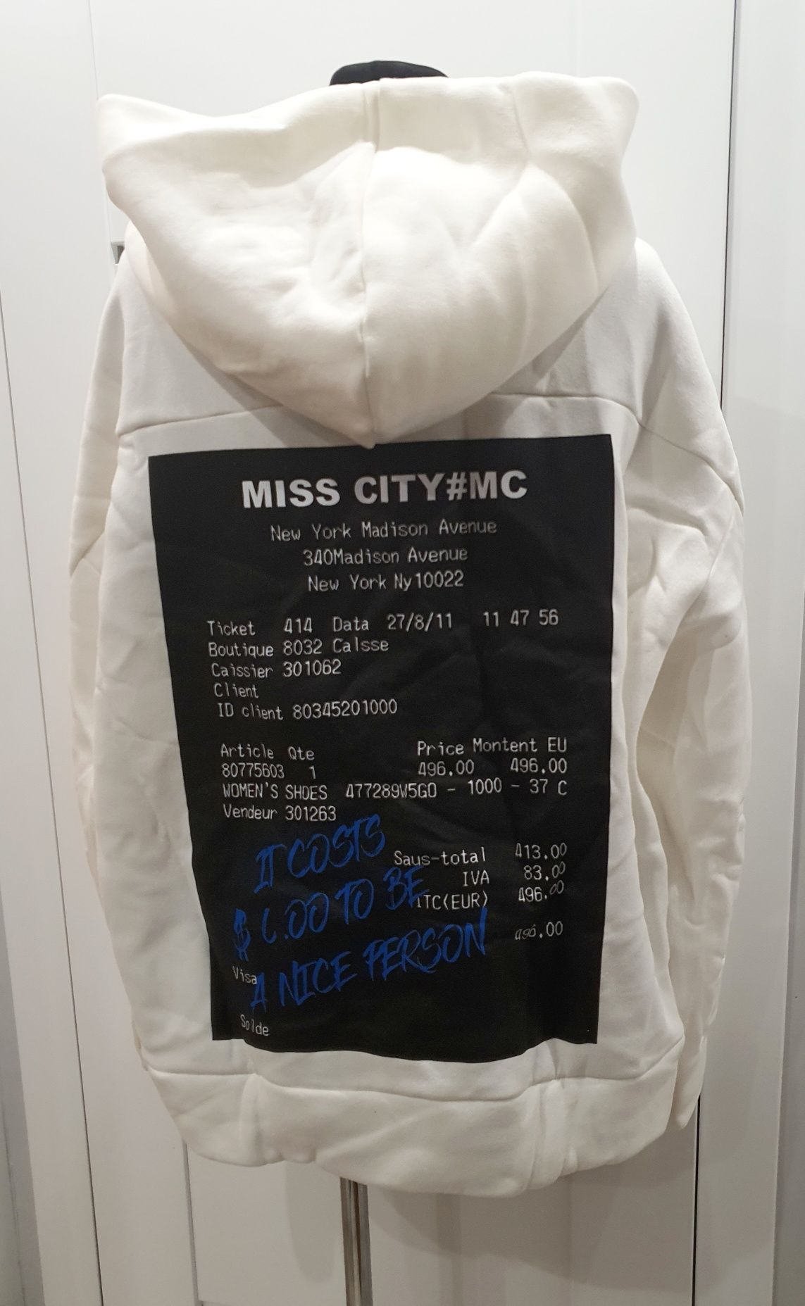 Bluza Miss City oversize