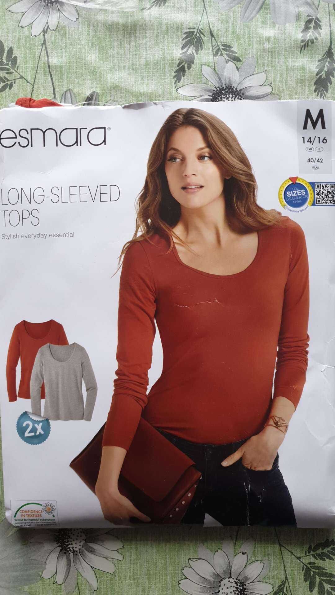Nowy 2 pak bluzeczek damskich w rozmiarze M 40/42