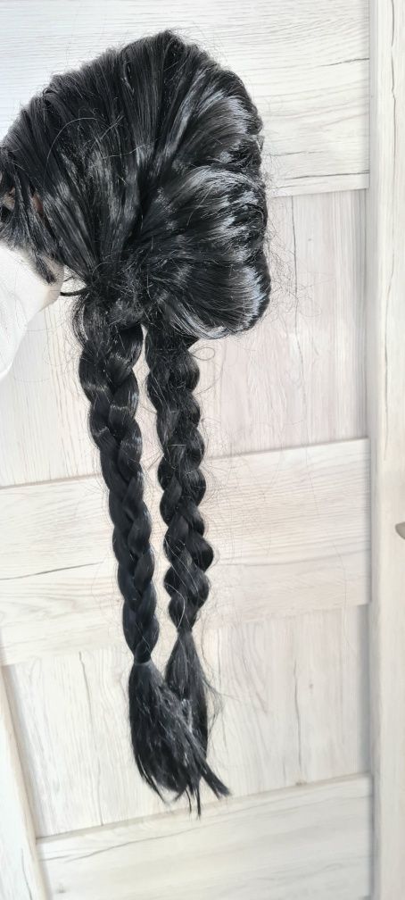 Peruka Wednesday Addams karnawał