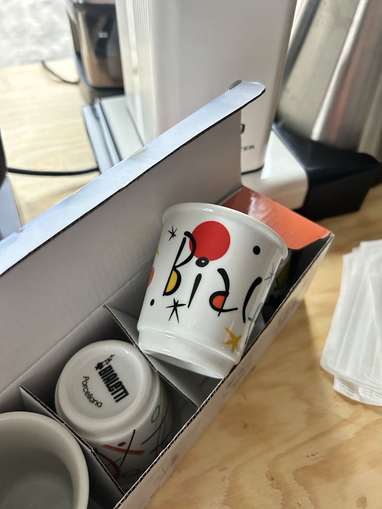 Bialetti - Zestaw filiżanek do espresso Arte