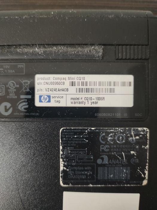 Продам Нетбук HP Compaq Mini