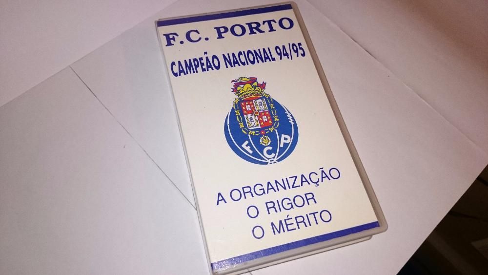 futebol clube do porto - campeão nacional 94/95 (o filme em vhs) raro