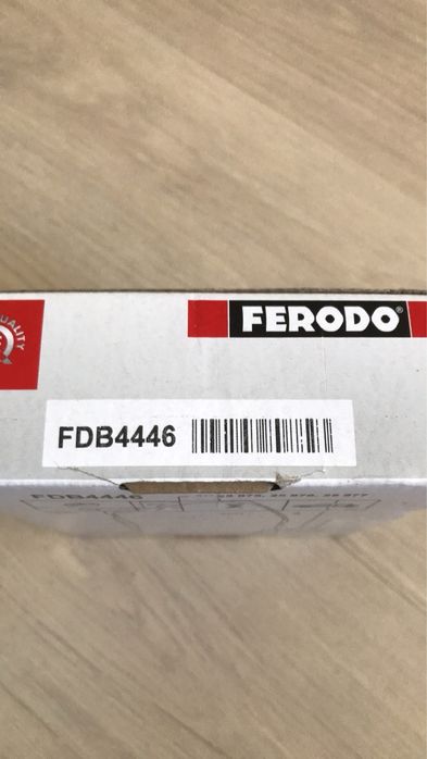 Колодки (передні). Нові. FERODO FDB4446