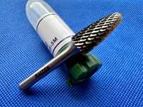 Борфреза по металлу 12 мм RAIZER SF-5M, шарошка тип F