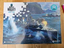 Puzzle World of Warships - 1000 elementów - folia nieotwierane