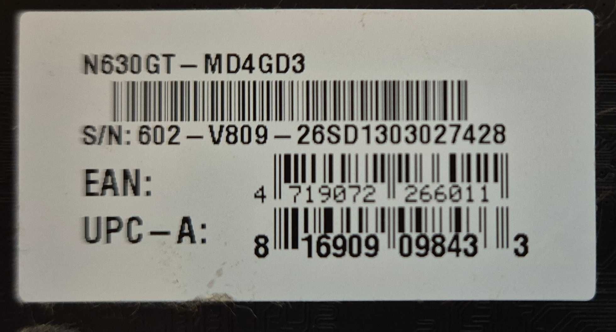 Karta graficzna MSI GeForce GT 630 N630GT-MD4GD3 4GB DDR3