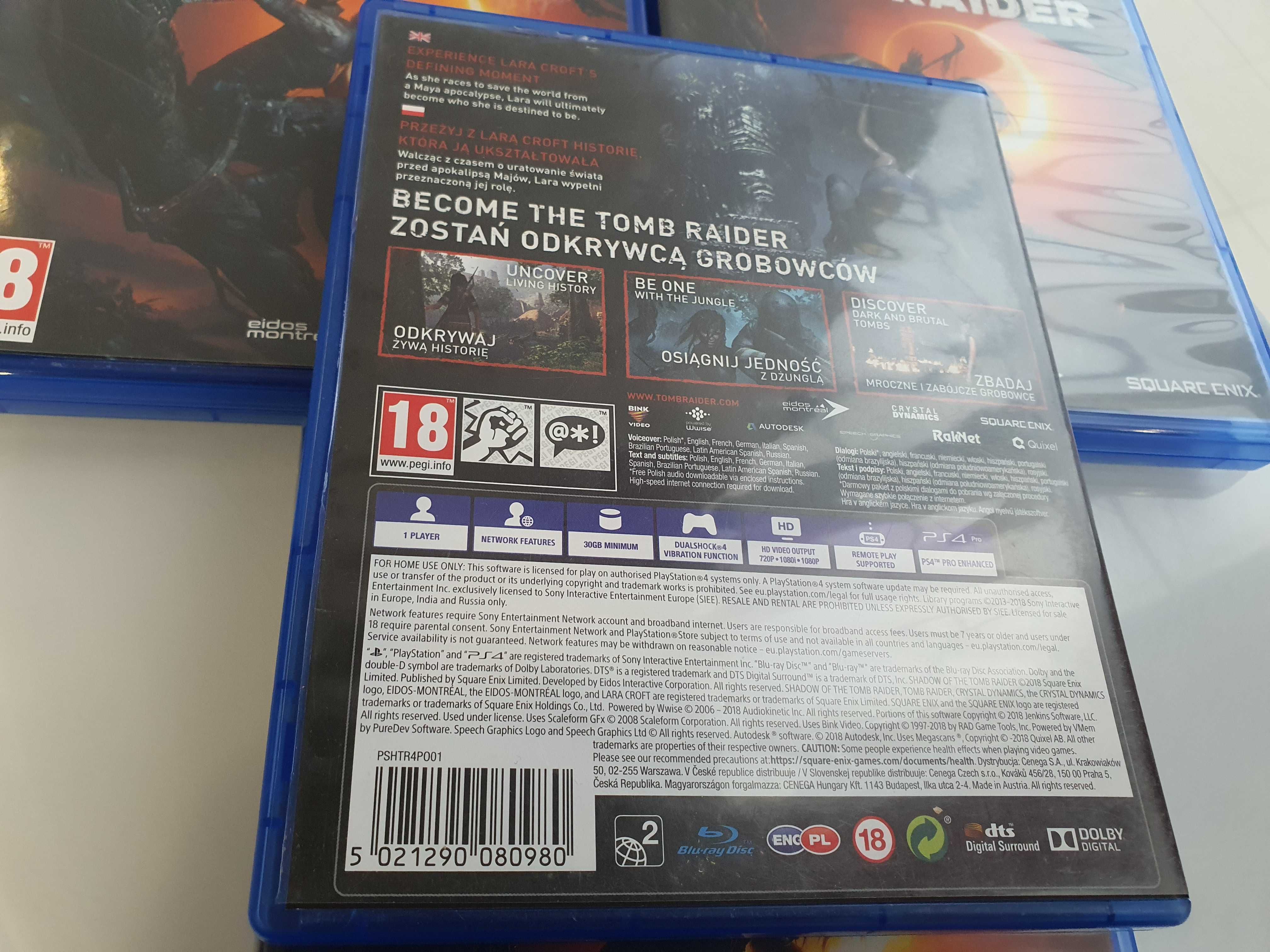 Gra PS4 / PS5 Shadow of Tomb Raider Sklep Zamiana