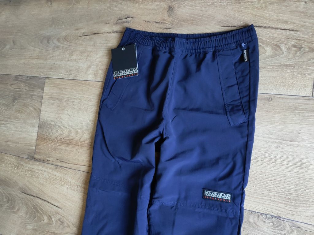 Spodnie Napapijri M-Reedy Blue Marine męskie dresowe granatowe r. M