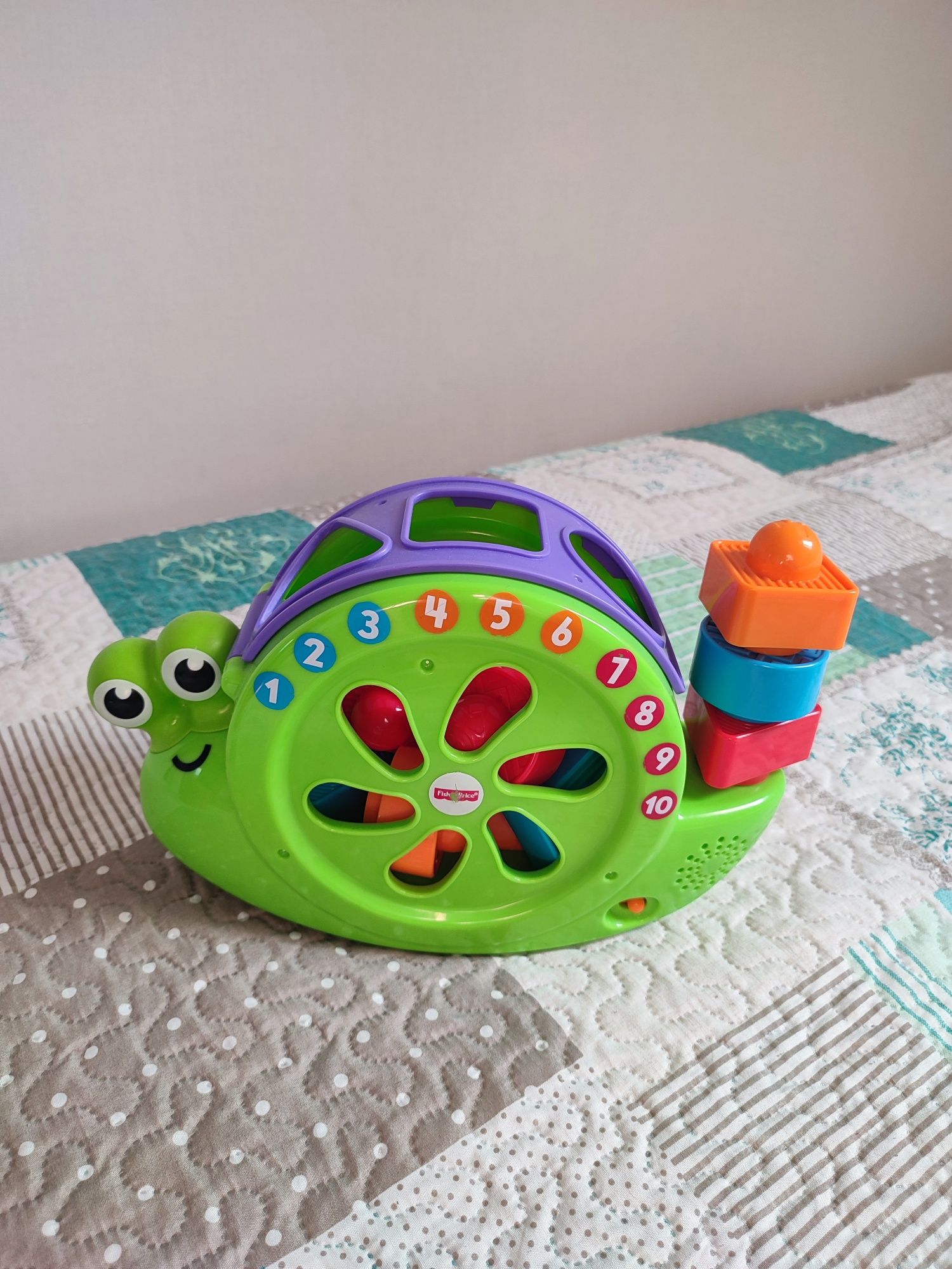 Музична іграшка музыкальная игрушка fisher price улитка равлик сортер