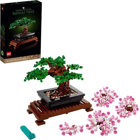 Конструктор LEGO Icons Bonsai Tree Дерево Бонсай 10281 878 Деталей