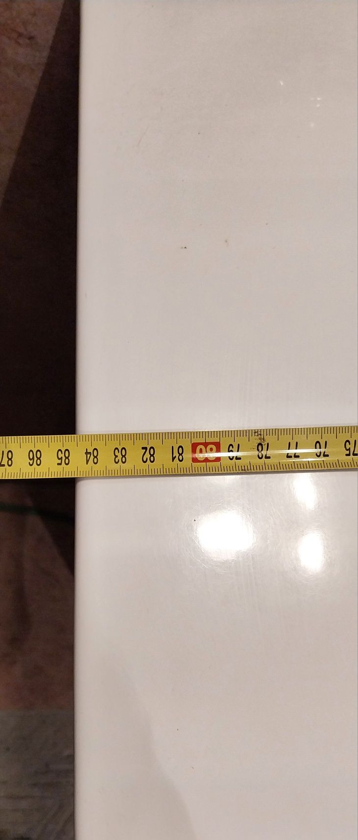 Móvel wc wengue três portas, duas gavetas