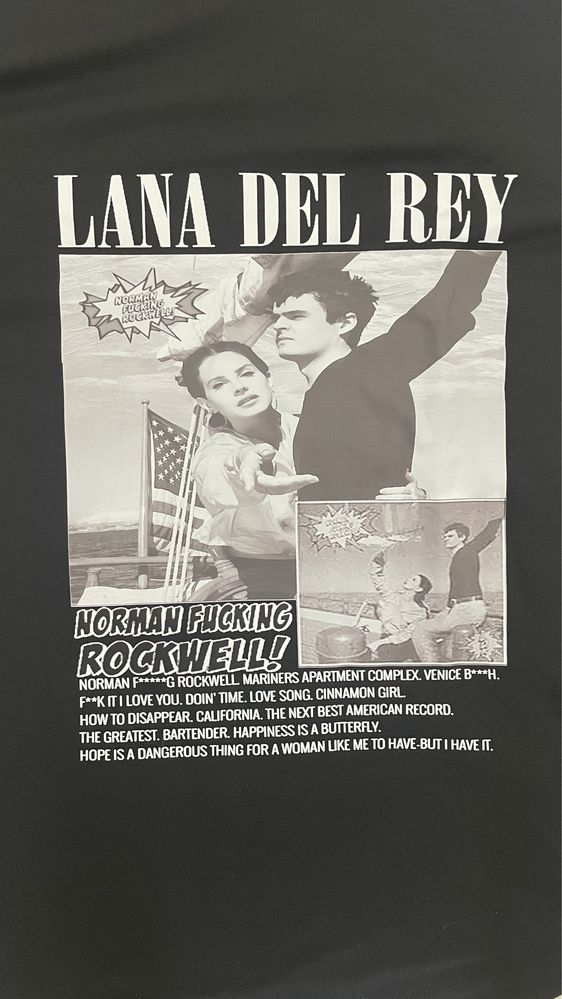 Lana Del Rey NFR t-shirt