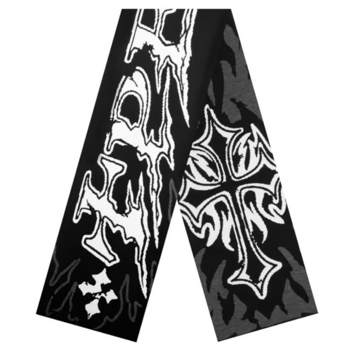 шарф ТРЕЗВ booker sk8 opium y2k rapp