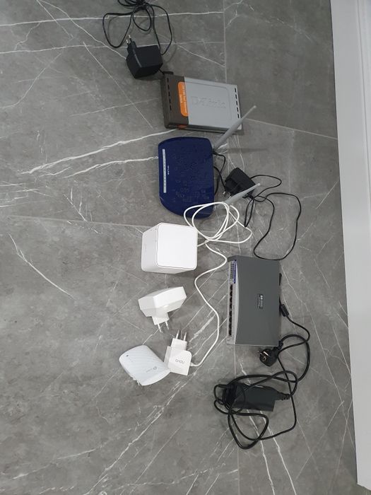 Zestaw Wi-Fi*Routery*Switche*Tenda/D-Link/Tp-Link/HP