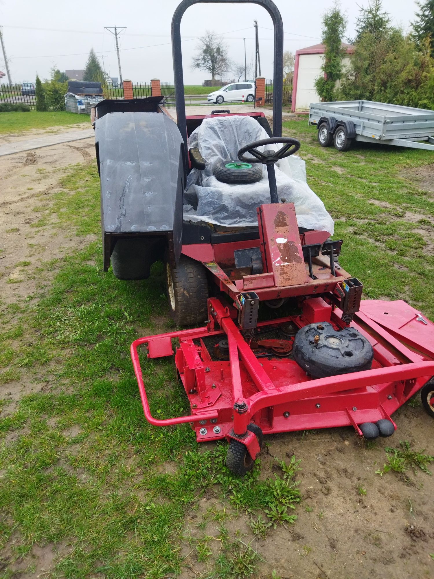 Kosiarka toro Grundmaster 223D diesel 3 tłoki silnik kubota