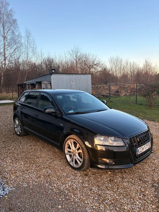 Audi A3 Sportback Audi A3 8P SPORTBACK S-LINE 2.0 TDI 2008 bezwypadkowy, nie malowany