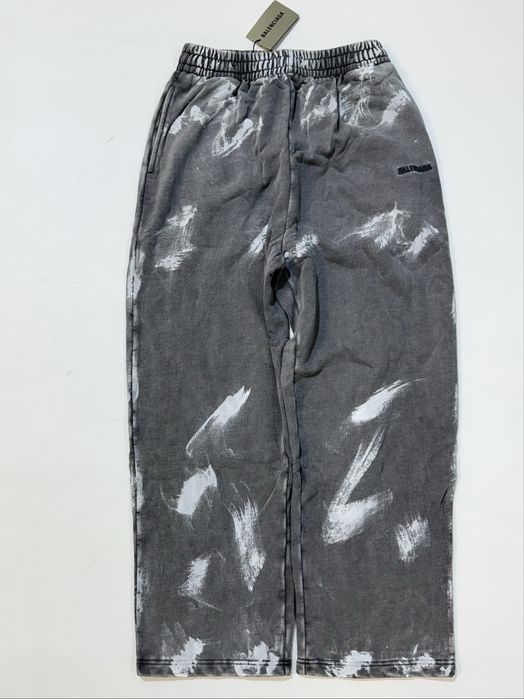 штаны спортивки Balenciaga Paint Sweat Pants