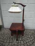 Stara lampa ze stolikiem art deco