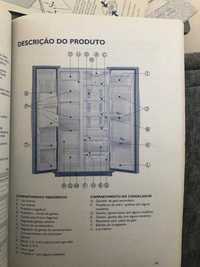 Frigorifico Smeg Americano preto brilhante