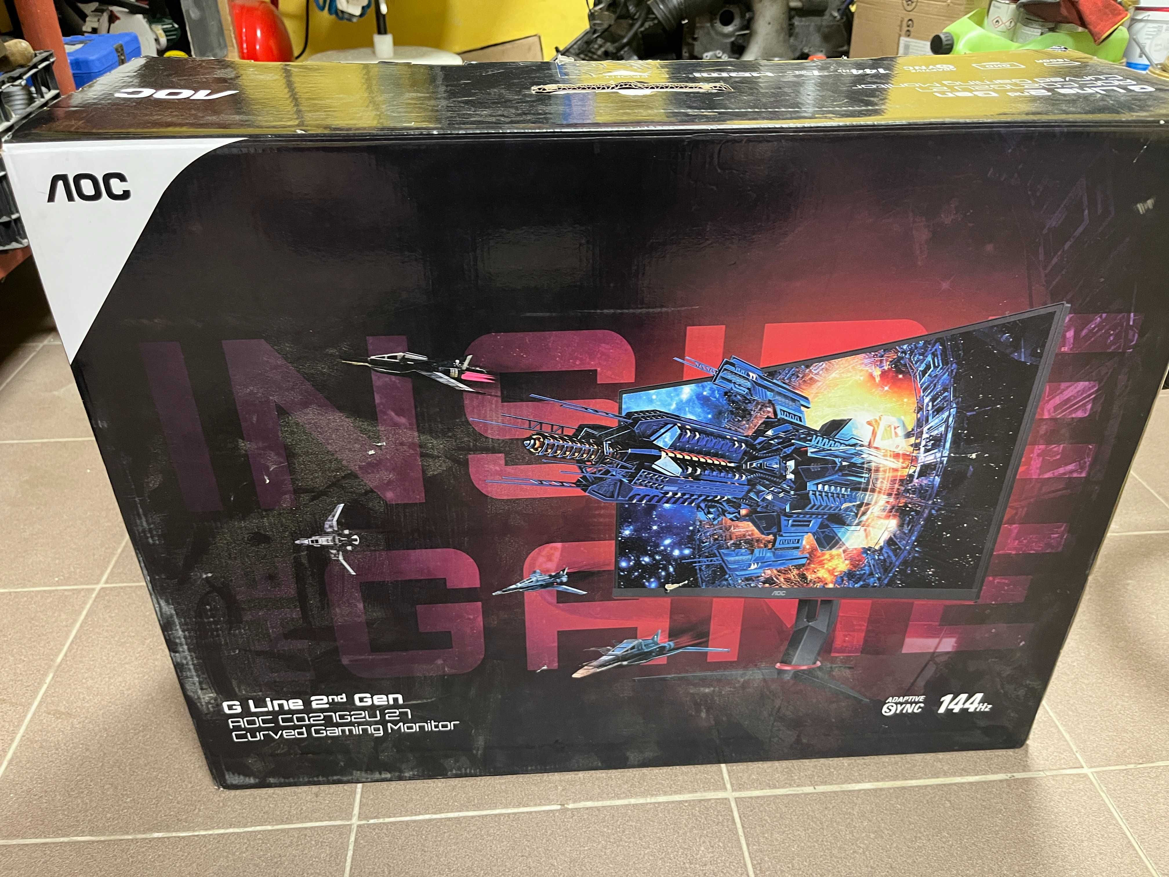 Monitor AOC CQ27G2U VA 144 Hz