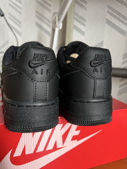 Nike air force 1 full black 42 розмір 26,5 см