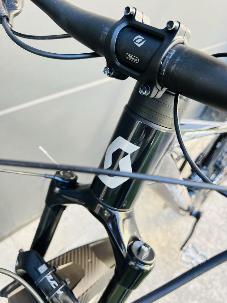 Двопідвісний Scott Spark 970 blue L- ка з Документами