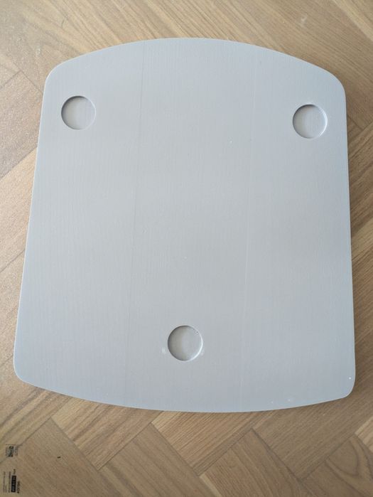 Deska szara drewniana pod termomixa 6. Podstawka pod TM 6.