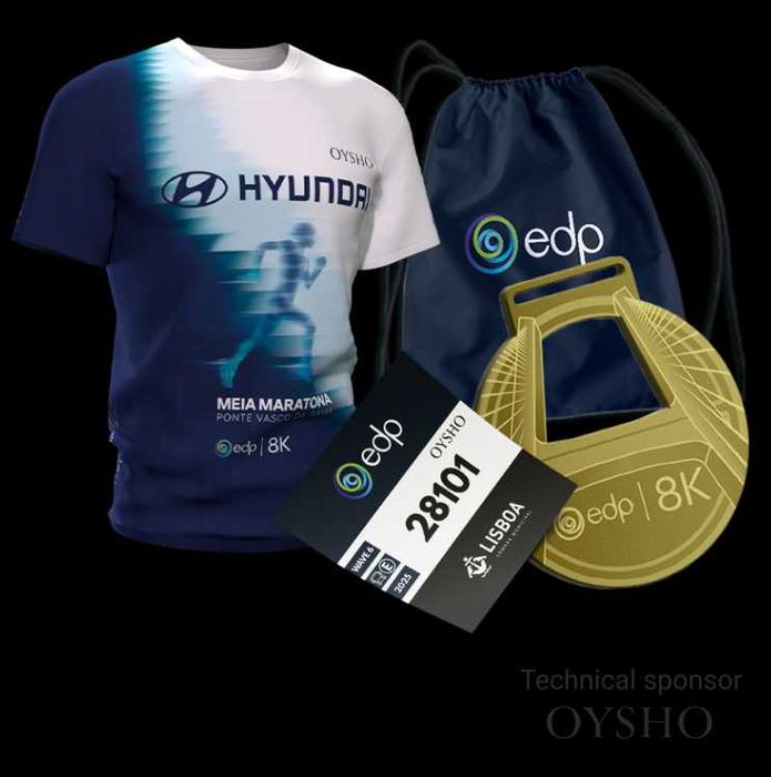 Dorsal Corrida EDP 8K Lisboa