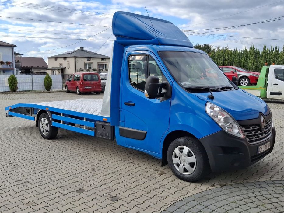 Auto laweta Renault Master 2.3 D 170 KM 2017rok Stan Bdb