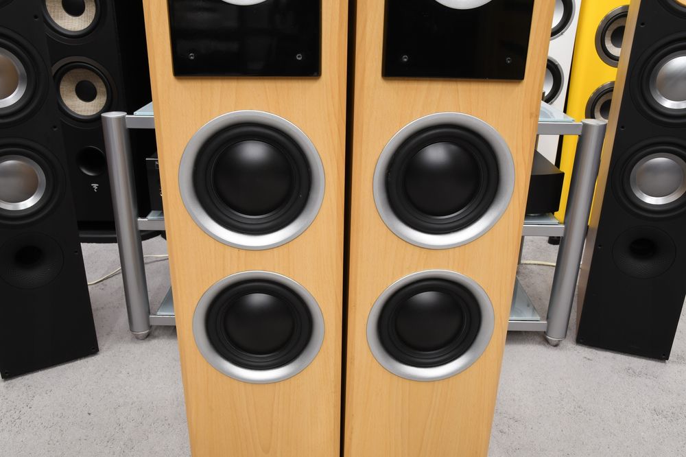 Zadbane kolumny Głośnikowe podłogowe stereo TDL STUDIO 10