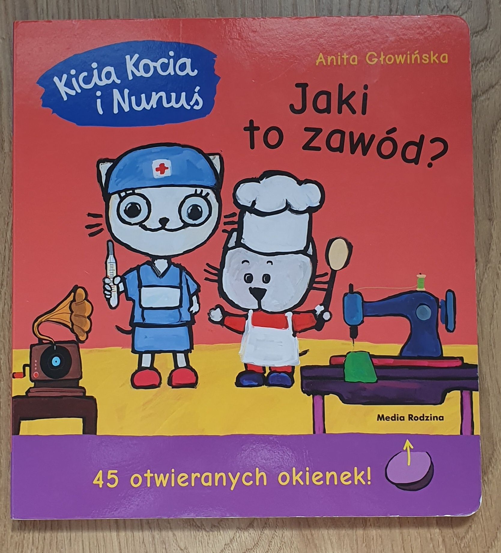Książki dla dzieci, Kicia Kocia, Rok na ulicy Czereśniowej, Liczymy ra