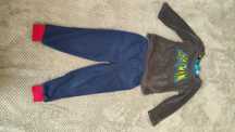 Spodnie polarowe 98 bluza polarowa Batman 104