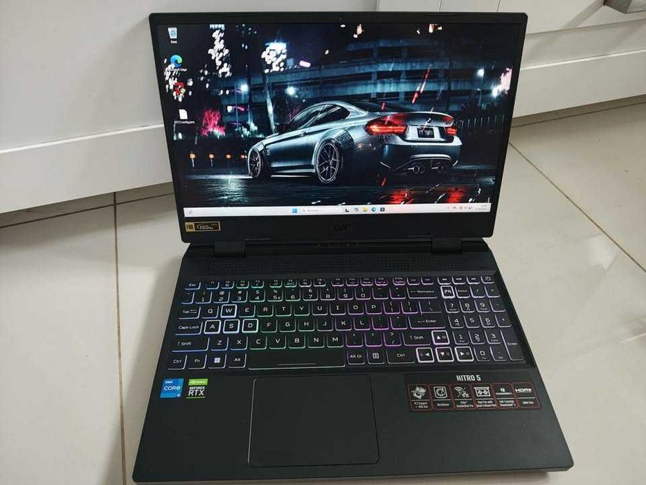 GAMINGOWY Laptop ACER NITRO 5-15.6"i5 16x4.50Ghz,16GB,RTX3060-6GB-140W