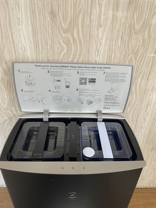 Робот-пилосос Ecovacs Deebot X1 Omni з Німеччини.