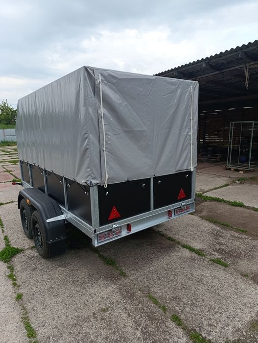 Причеп 2х осн .Кат БЕ 2 т оцінкований 2хосний