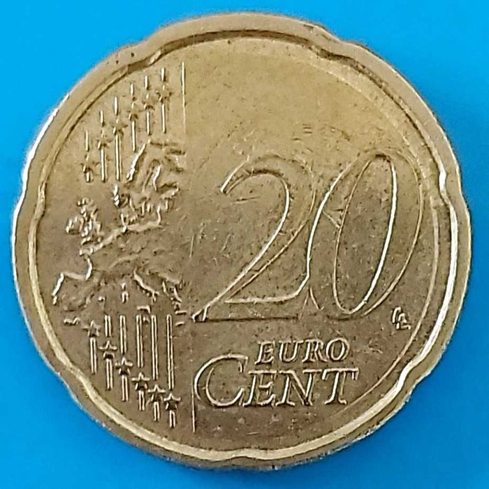 20 Cêntimos de 2010 da Bélgica, Alberto II