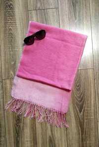 Olsen замечательный шерстяной шарф/палантин цвет розовый градиент