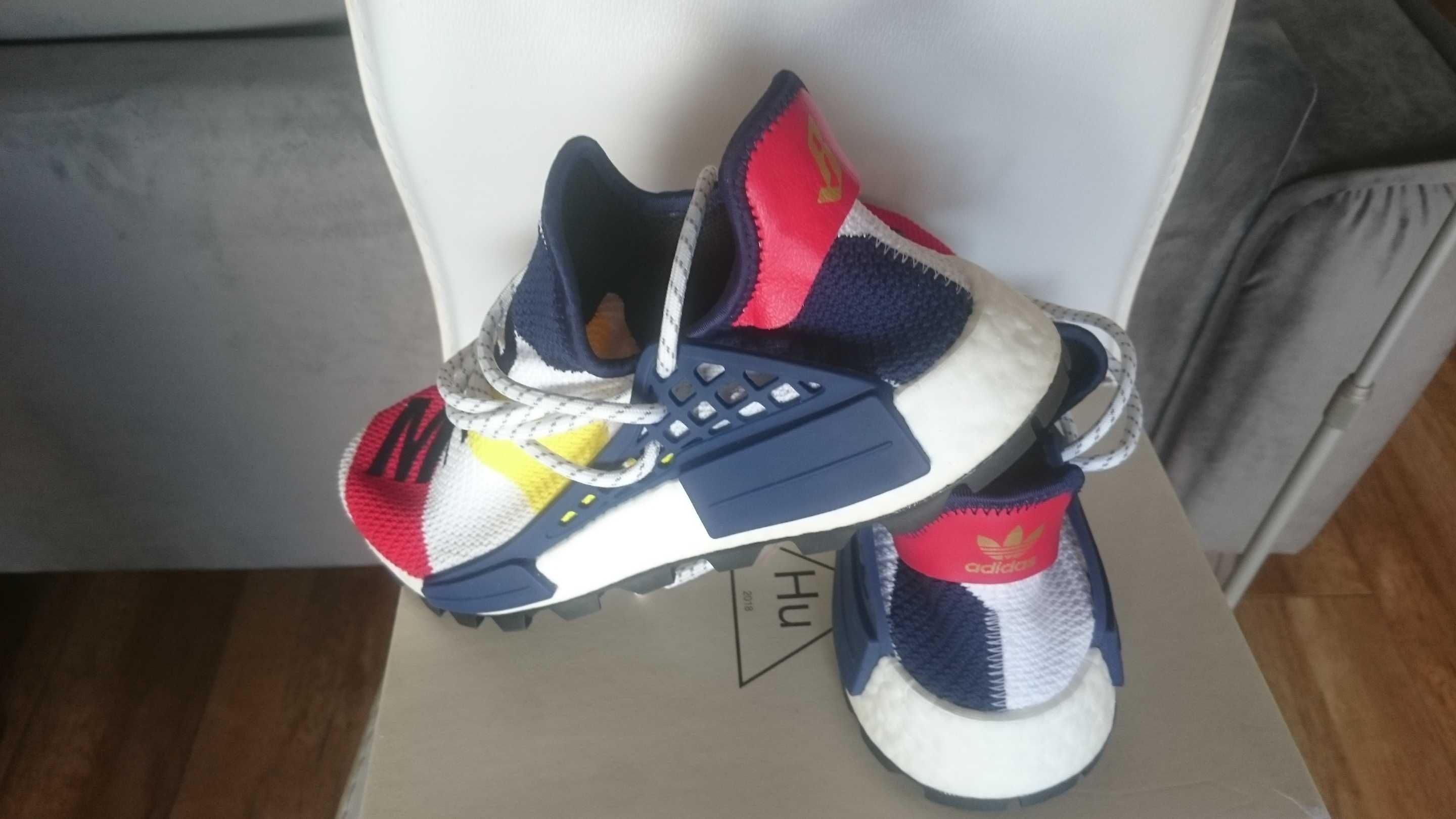 40 2/3 adidas NMD Hu Pharrell x Billionaire Boys Club Multi-C BB9544