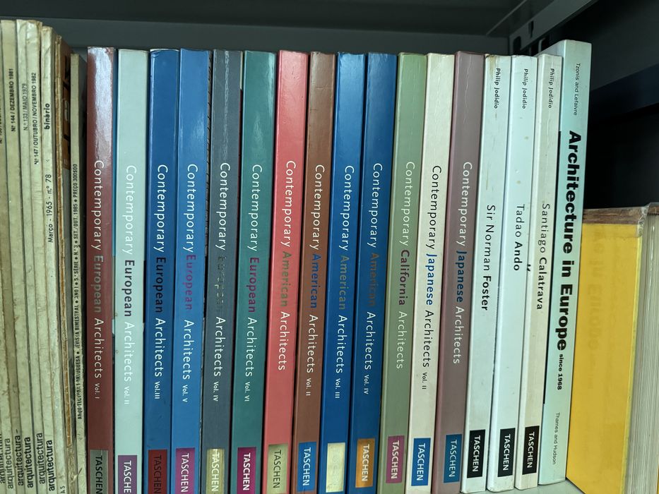 Coleção Lote 16 livros Taschen Contemporary Architects