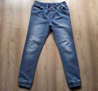 Spodnie joggery jeans - dwie pary 158 cm