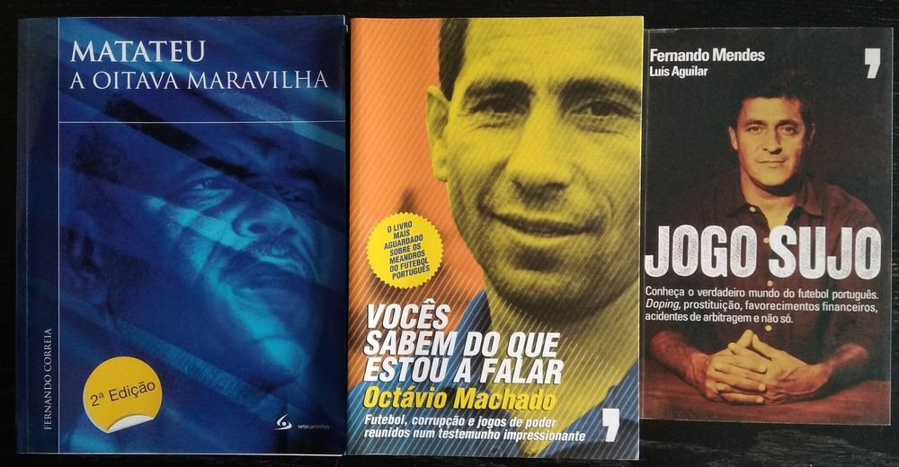 Livros e calendários de futebol